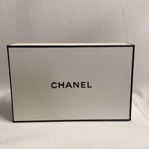Chanel Authentic Gift Box White Black